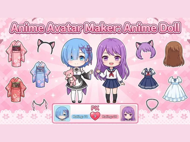Anime Avatar Maker: Anime Doll