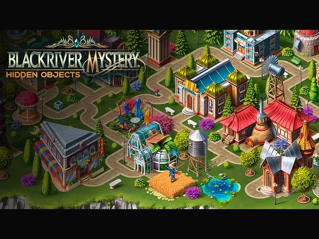 Blackriver Mystery. Hidden Objects