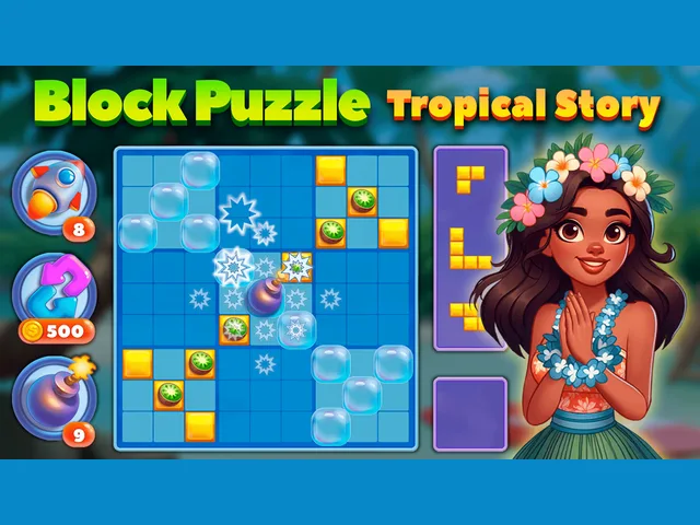 Block Puzzle Tropical Story