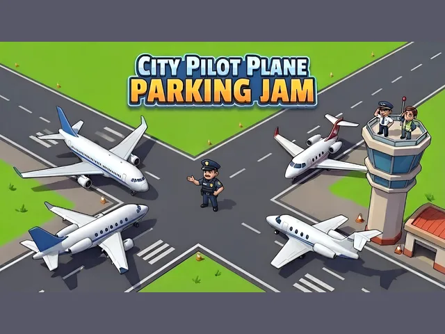 City Pilot Plane Parking Jam