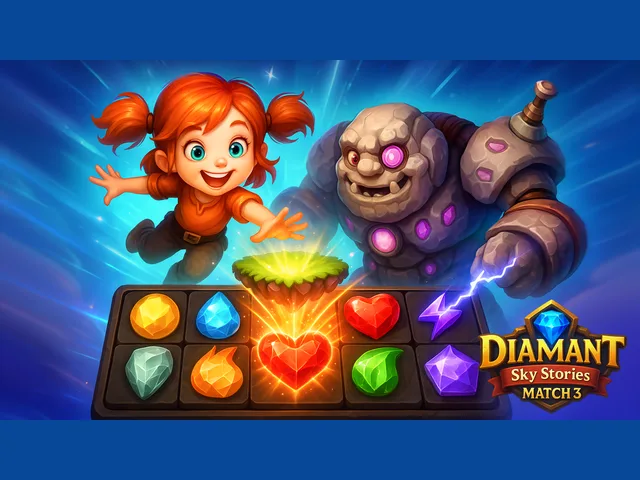 Diamant: Match 3 Sky Story