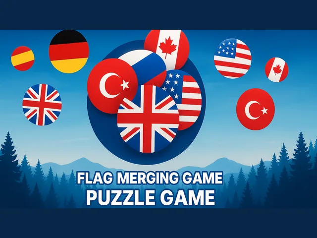 Flag Merging Game - Puzzle Game