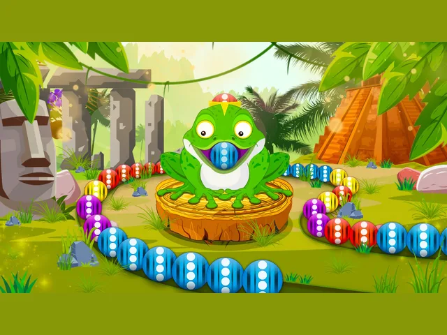 Frogtastic Marble Adventure