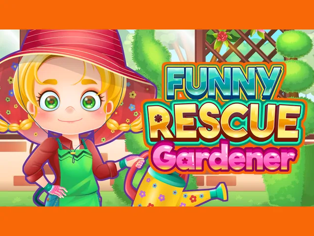 Funny Rescue Gardener