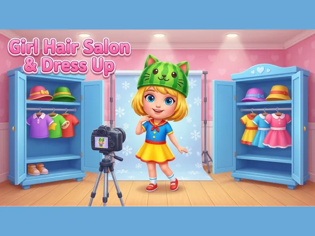 Girl Hair Salon & Dress Up