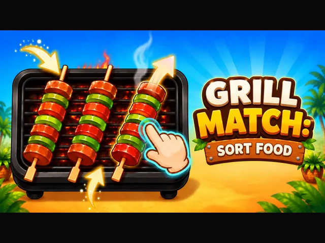 Grill Match: Sort Food