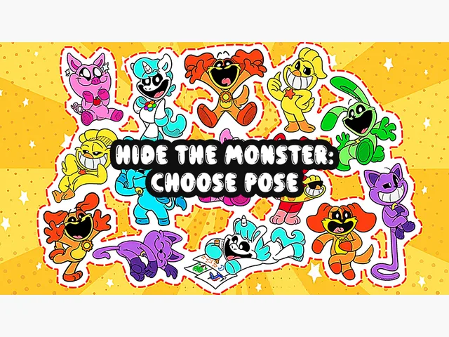 Hide the Monster: Choose Pose