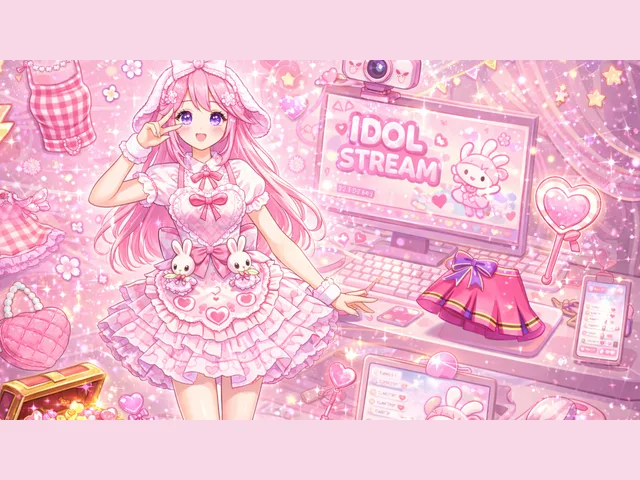 Idol Livestream: Doll Dress Up