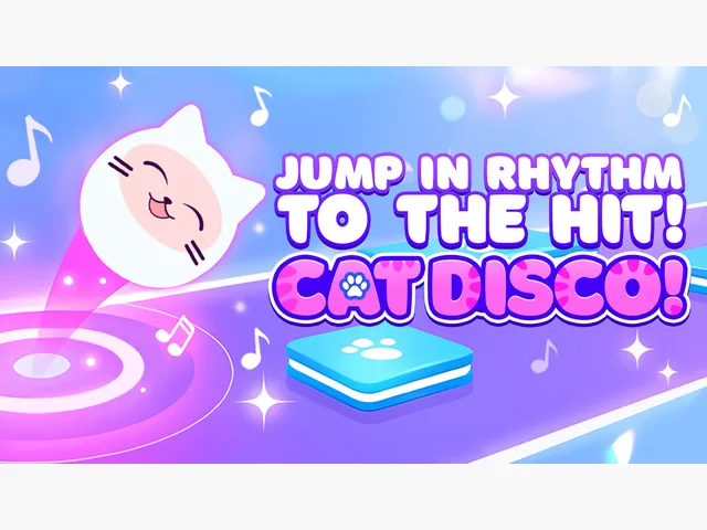 Jump in Rhythm to the Hit! Cat Disco!