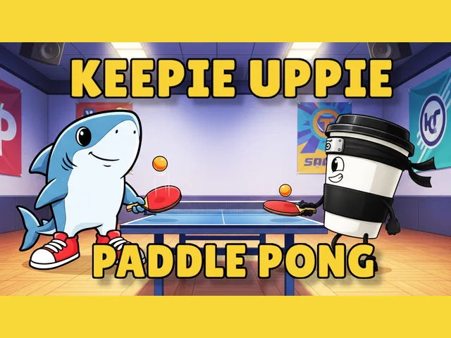 Keepie Uppie Paddle Pong