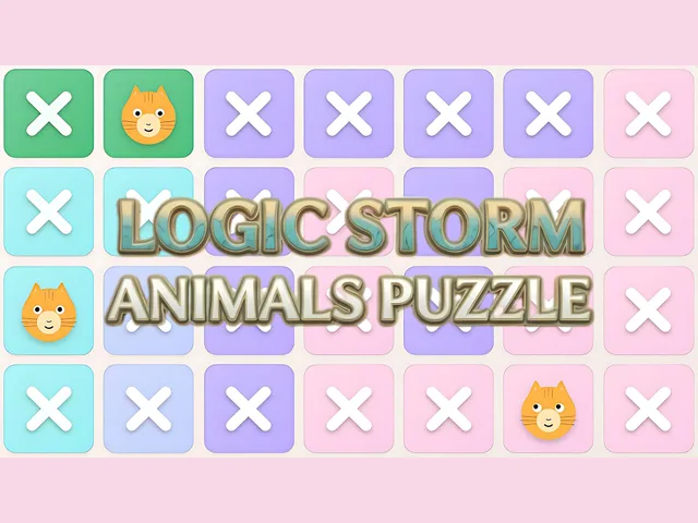 Logic Storm: Animals Puzzle