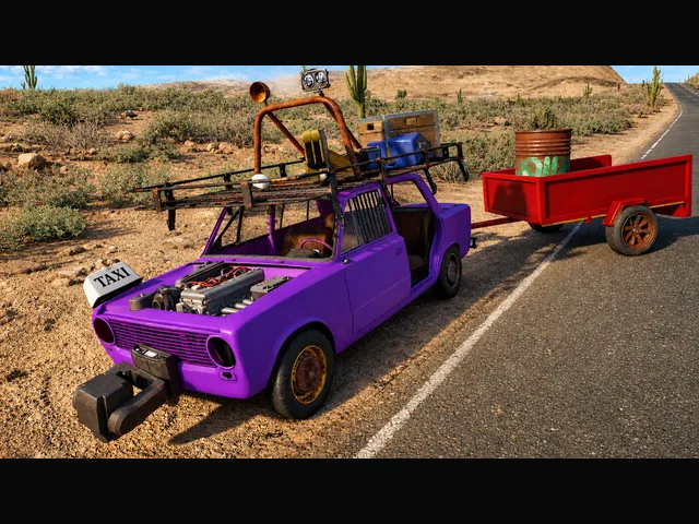 Long Drive to Horizons Sim