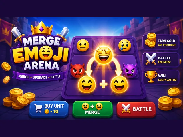 Merge Emoji Arena