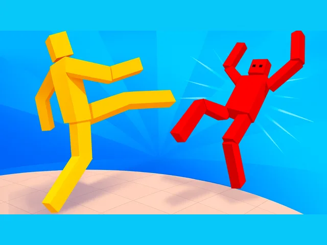 Ragdoll Battle Royale! Throw Down the Enemy!