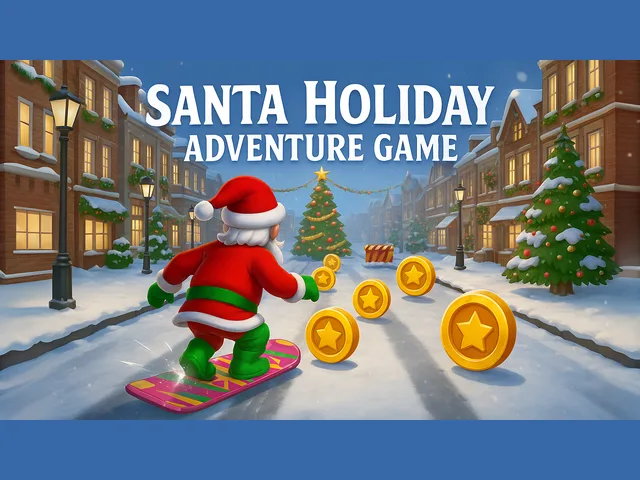 Santa Holiday Adventure Game
