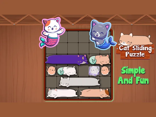 Slidey: Sliding Cat Puzzle