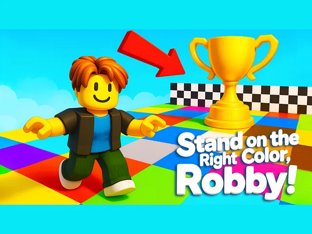 Stand on the Right Color, Robby!