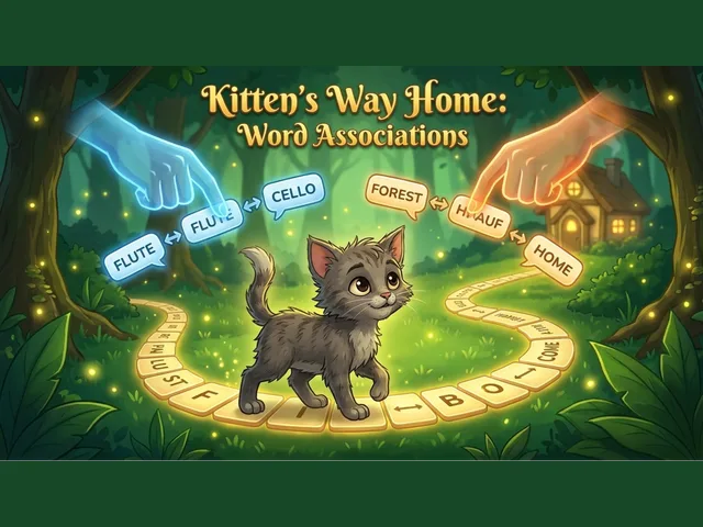 Kitten's Way Home: Word Associations
