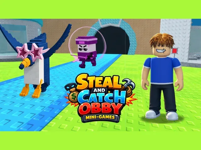Steal and Catch Obby: Mini-Games