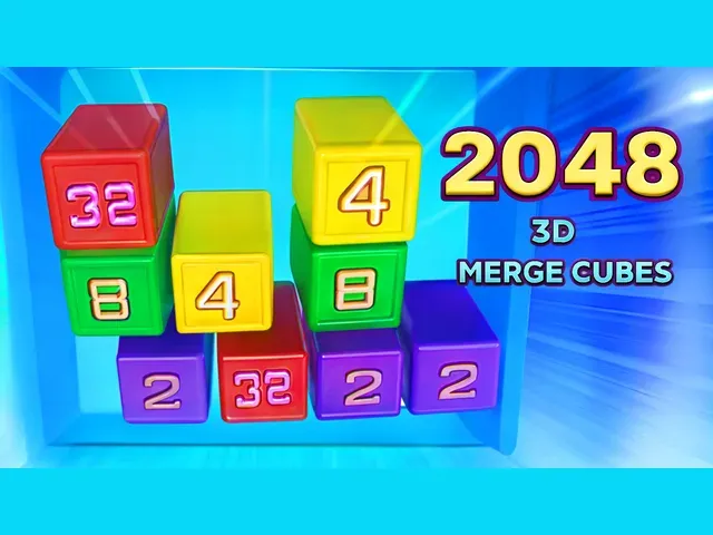 2048 3D: Merge Cubes