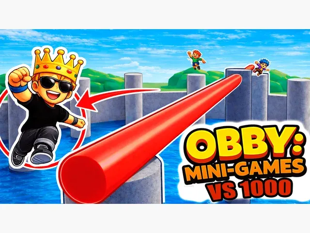 Obby: Mini-Games VS 1000