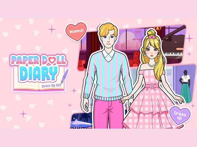 Paper Doll Diary: Dress Up DIY