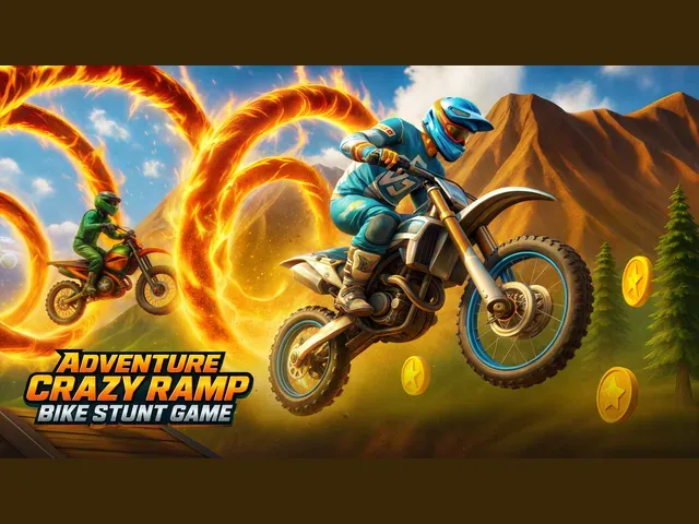 Adventure Crazy Ramp Bike Stunt Game