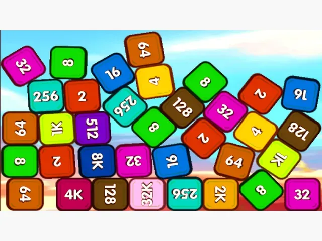 Funny Cubes 2048