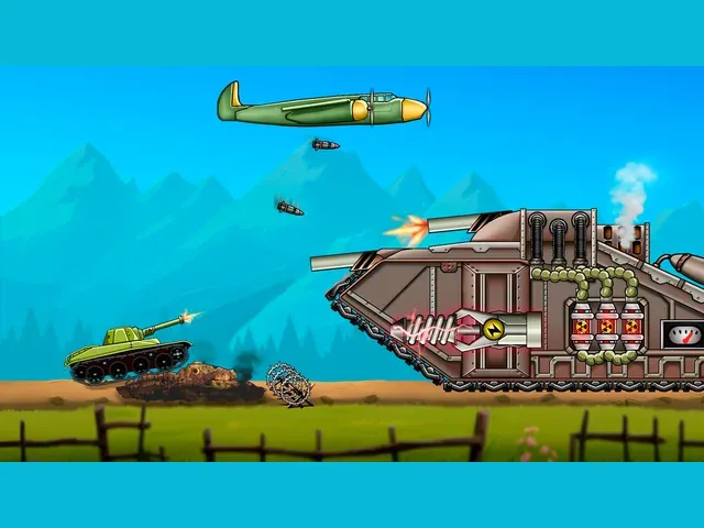 Tank Fury: Boss Battle 2D