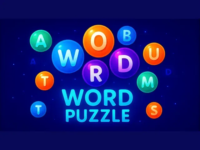 Word Puzzle Connect Words and Letters