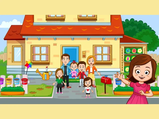 My Town Home: Family Playhouse
