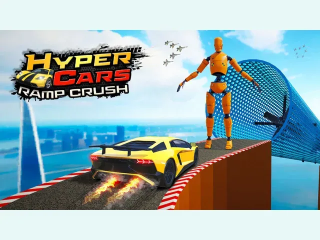 Hyper Cars Ramp Crash