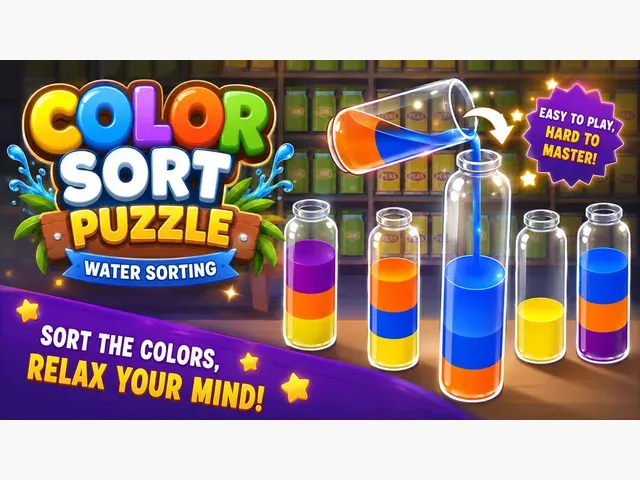 Color Sort Puzzle Milk Tea Sorting