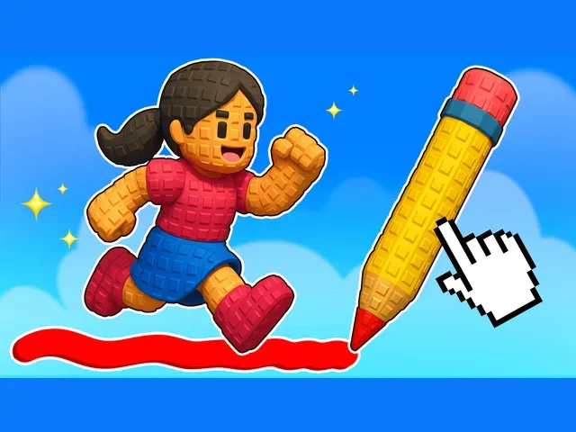 Obby online with friends: Draw and Jump!