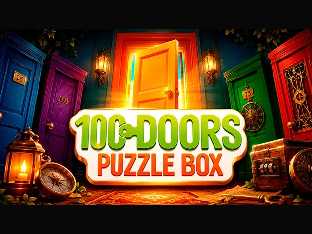 100 Doors Puzzle Box