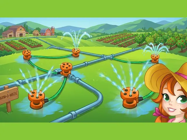 Happy Farm 1 Line Puzzle