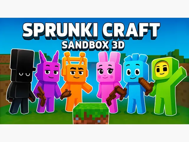 Sprunki Craft - Sandbox 3D