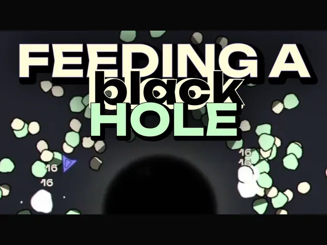 Feeding A Black Hole