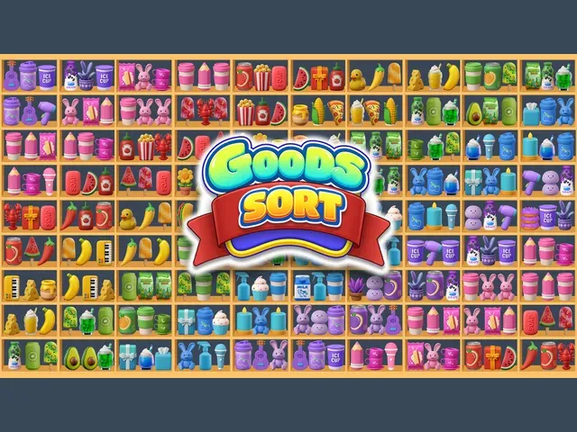 Goods Sort 3D - Triple Puzzle