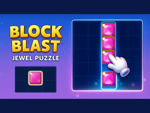 Block Blast jewel puzzle