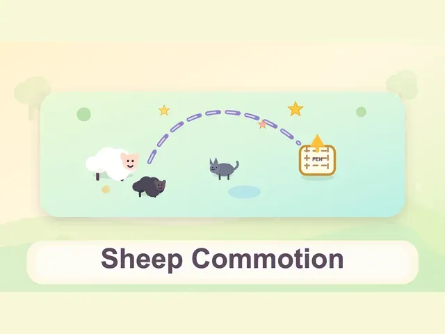 Sheep commotion