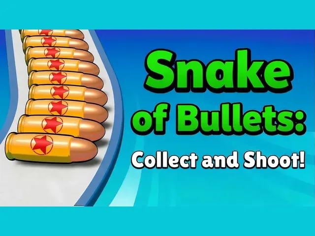 Snake of Bullets: Collect and Shoot!