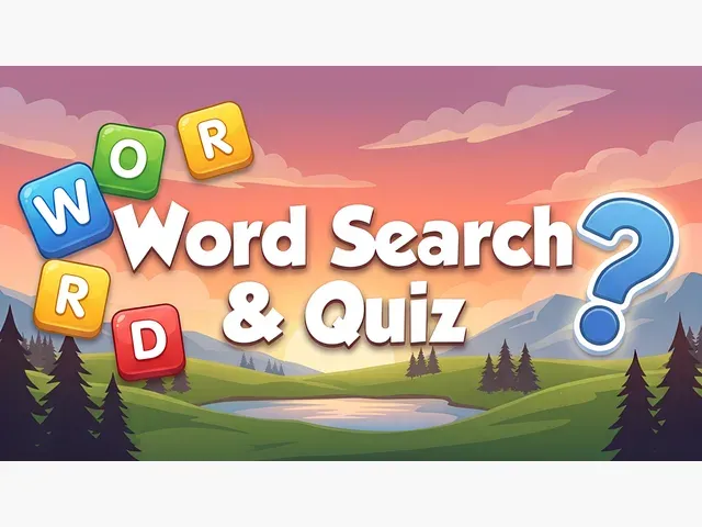 Word Search & Quiz