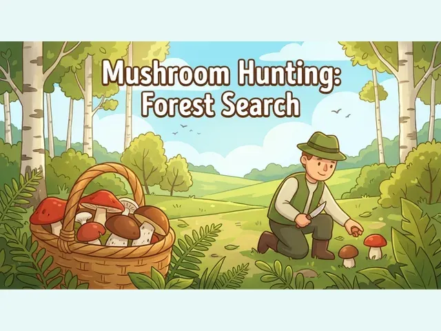 Mushroom Hunting: Forest Search