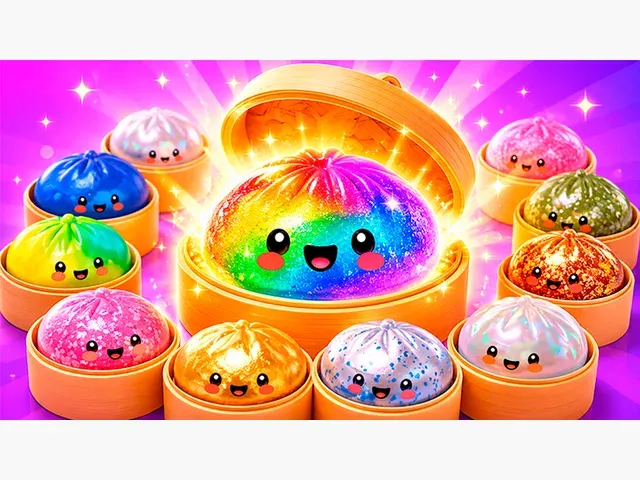 Mystery Squishy Dumpling Blind Box