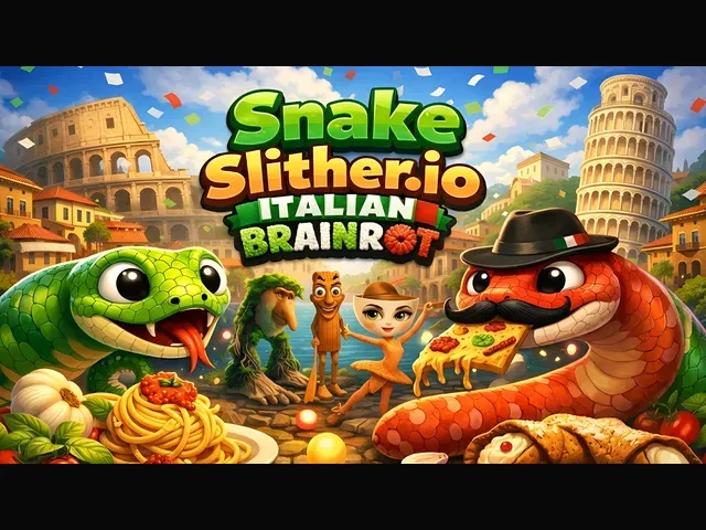 Snake Slither.io Italian Brainrot