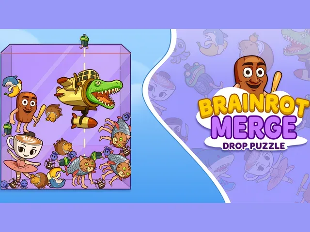 Brainrot Merge: Drop Puzzle
