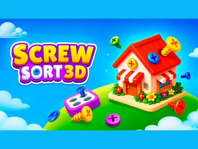 Screw Sort 3D