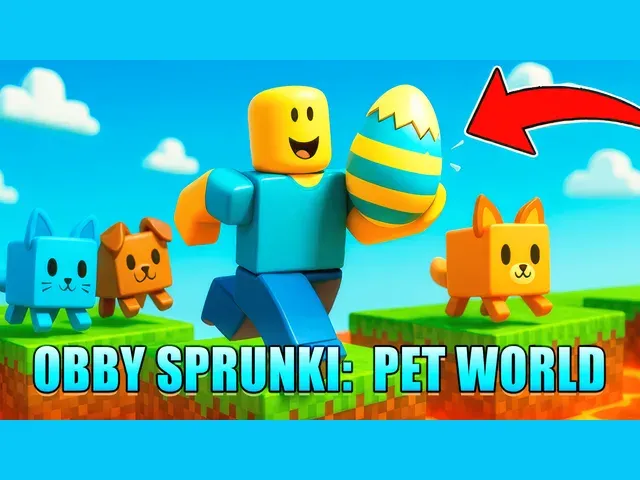 Obby Sprunki: Pet World
