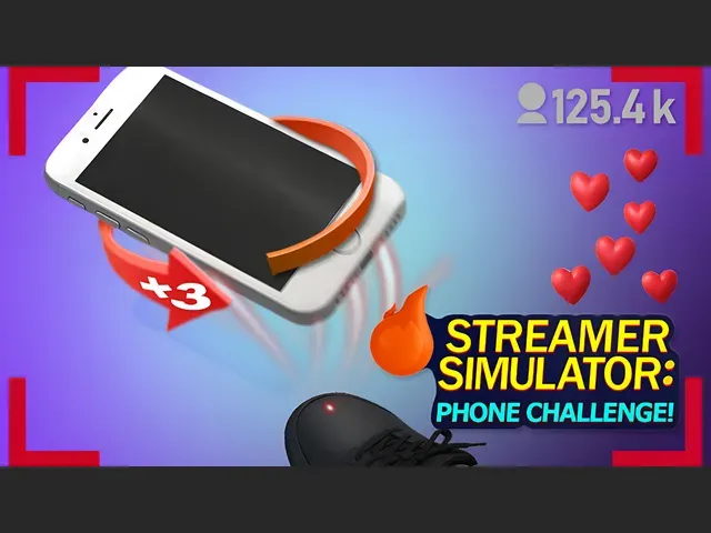 Streamer Simulator: Phone Challenge!